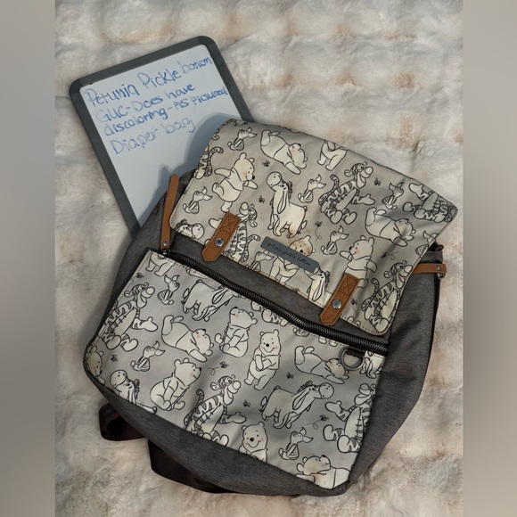Petunia Pickle Bottom Disney baby pooh bear diaper bag - Picture 1 of 11